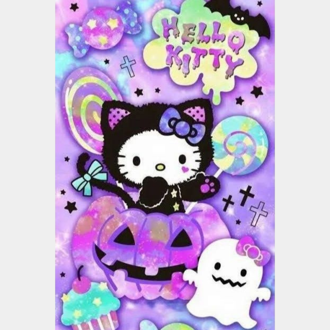 kitty fantasmita 40 x 60 | Aparta con $100 / Resta $637