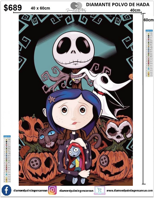 Coraline 40 x 60cm Contiene Diamantes AB