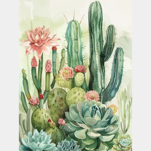 Cactus | 30 x 40 cm
