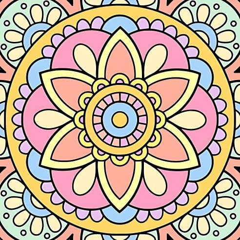Mandala | 30 x 30 cm