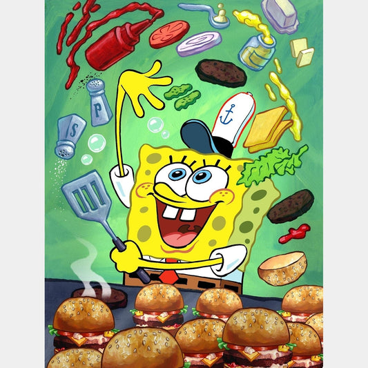Bob Hamburguesas | 30 x 40 cm