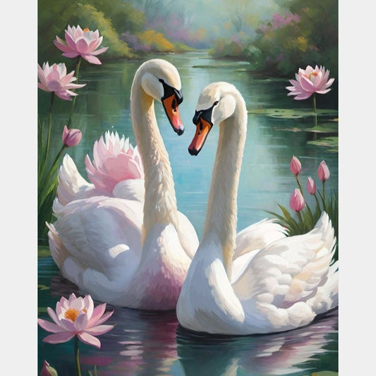 Cisnes | 30 x 40 cm