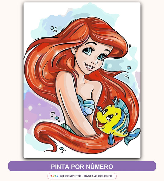 Sirena Pelirroja | 30 x 40 cm