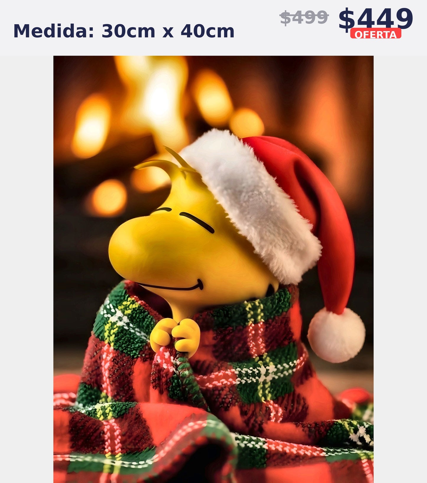 woodstock navideno 30 x 40 | Aparta con $100 / Resta $299