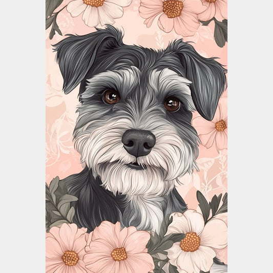 Schnauzer | 30 x 45 cm