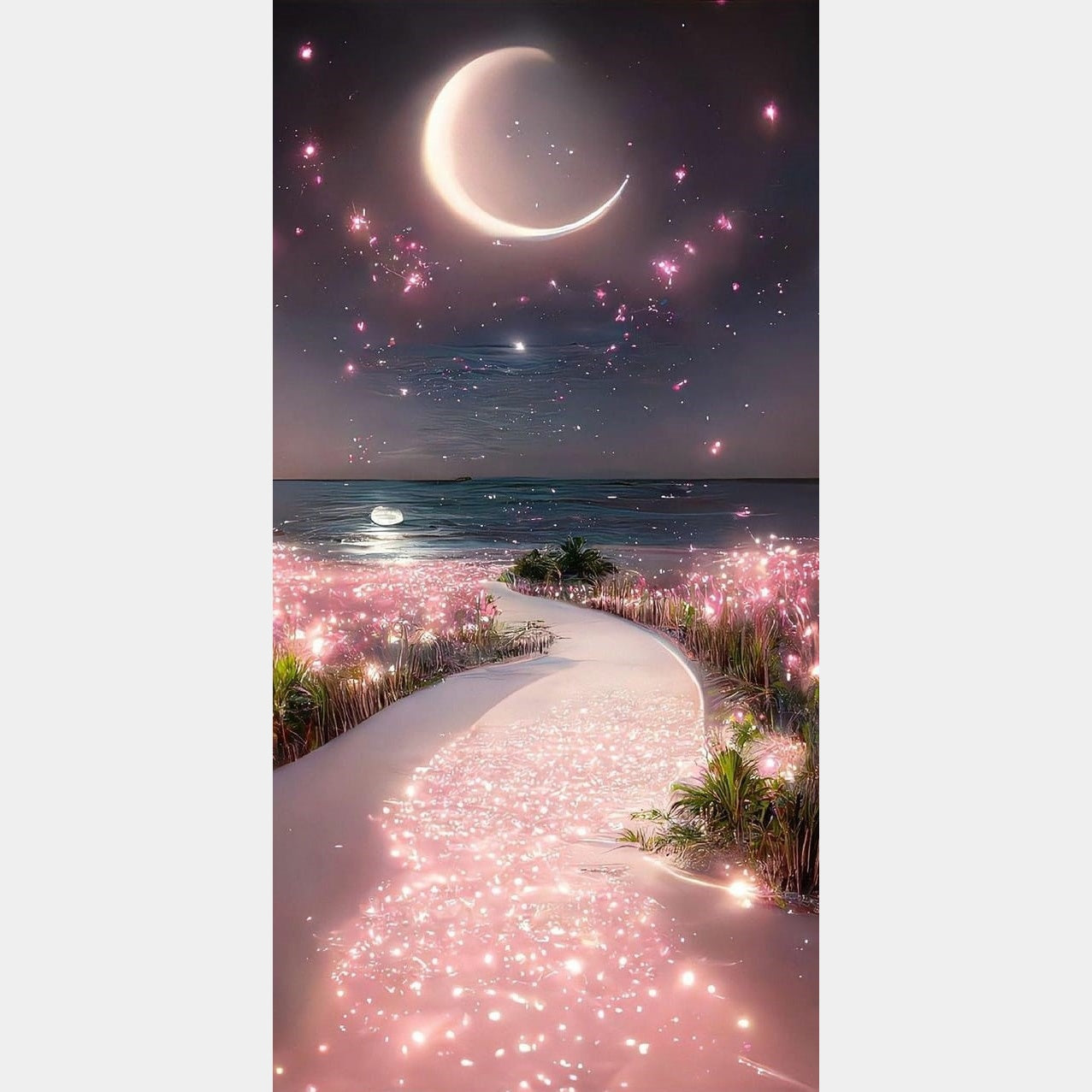 Paisaje Rosa | 30 x 60 cm