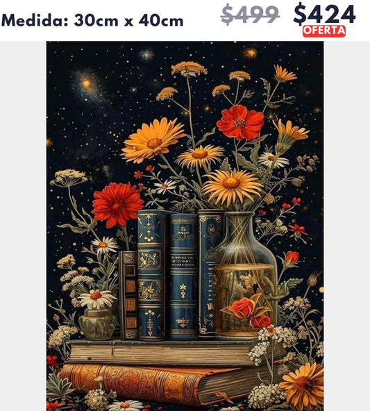 Decoracion de libros 30 x 40 | Aparta con $100 / Resta $324