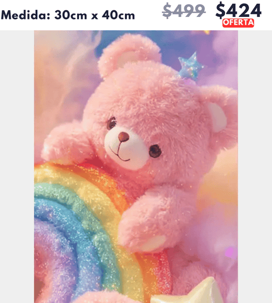 Osito 30 x 40 | Aparta con $100 / Resta $324