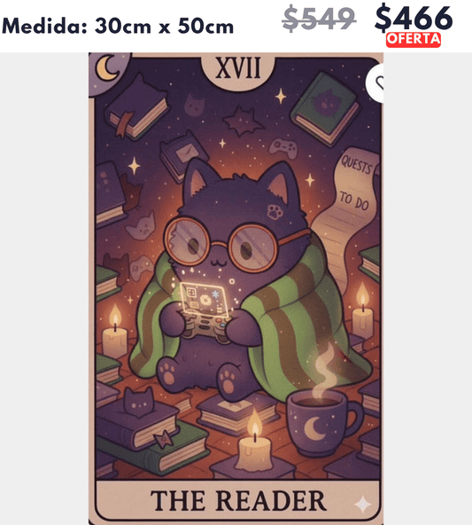 Gatito Gamer 30 x 50 | Aparta con $100 / Resta $367