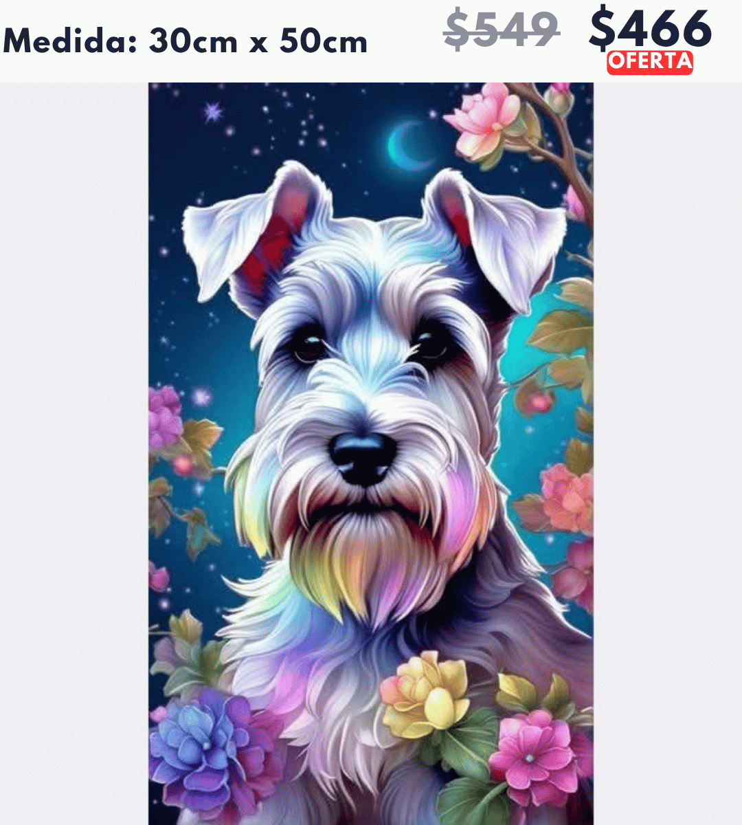 Schnauzer 30 x 50 | Aparta con $100 / Resta $367