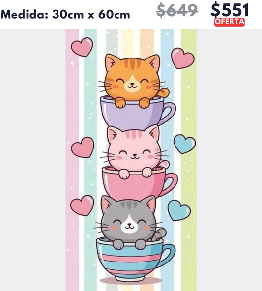Gatitos tiernos 30 x 60 | Aparta con $100 / Resta $452
