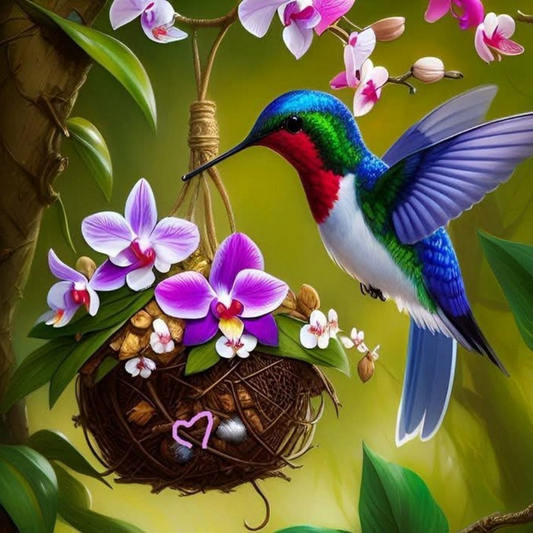 colibri  | 50 x 50cm