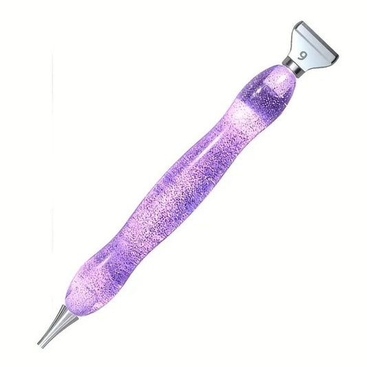 Pluma de Resina 2 multiplacer metal Morada