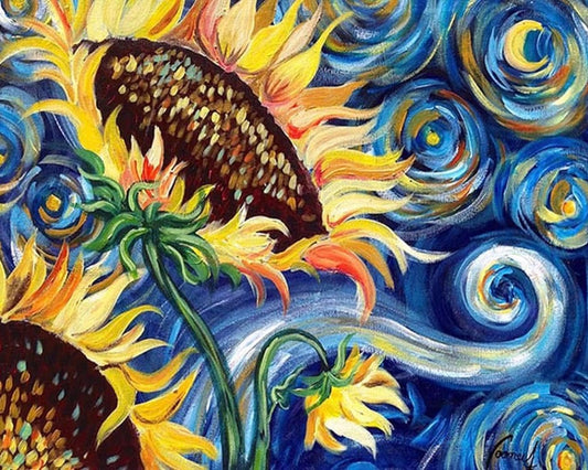 Girasoles 40 x 50