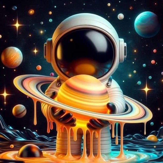 Astronauta | 40 x 40 cm