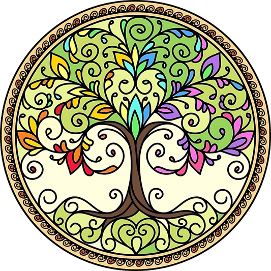 Arbol De La Vida | 40 x 40 cm