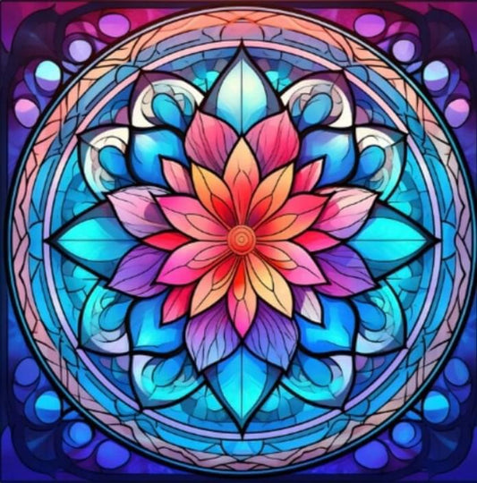 Flor Mandala | 40 x 40 cm