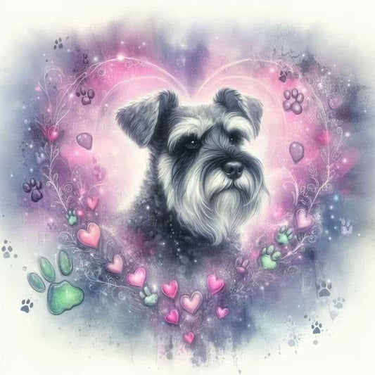 Schnauzer | 40 x 40 cm