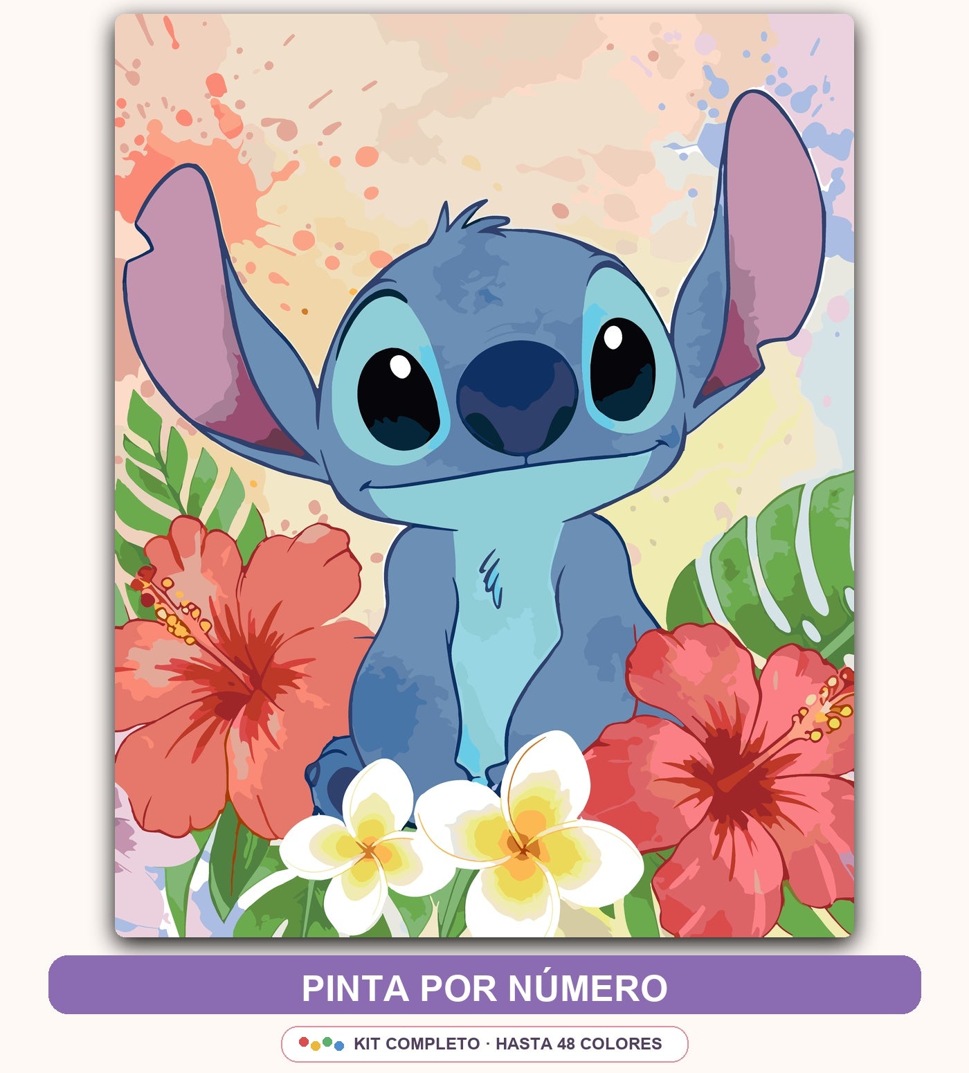 Alien Azul Tropical | 40 x 50 cm