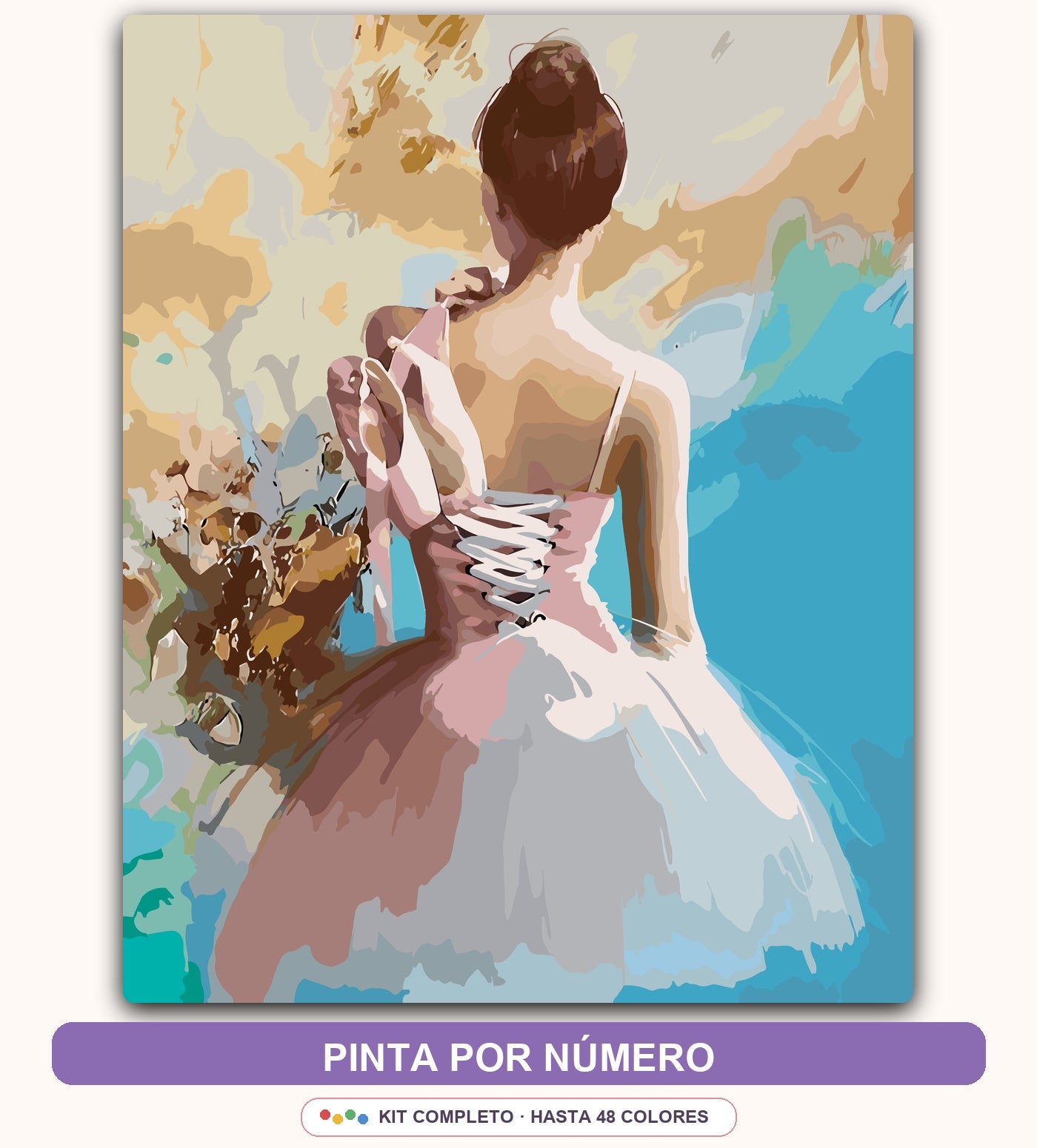 Bailarina de Espaldas | 40 x 50 cm