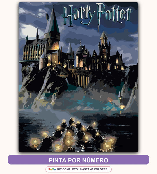 Castillo de Magia Nocturno | 40 x 50 cm