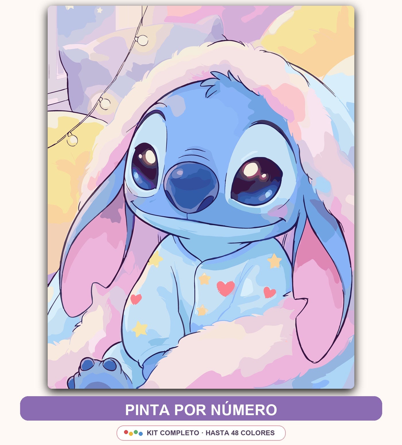 Conejito Azul Pastel | 40 x 50 cm