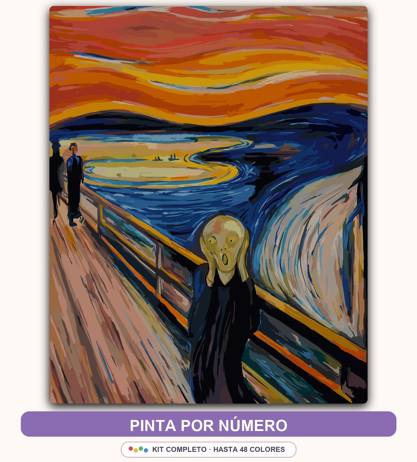 Grito al Atardecer | 40 x 50 cm
