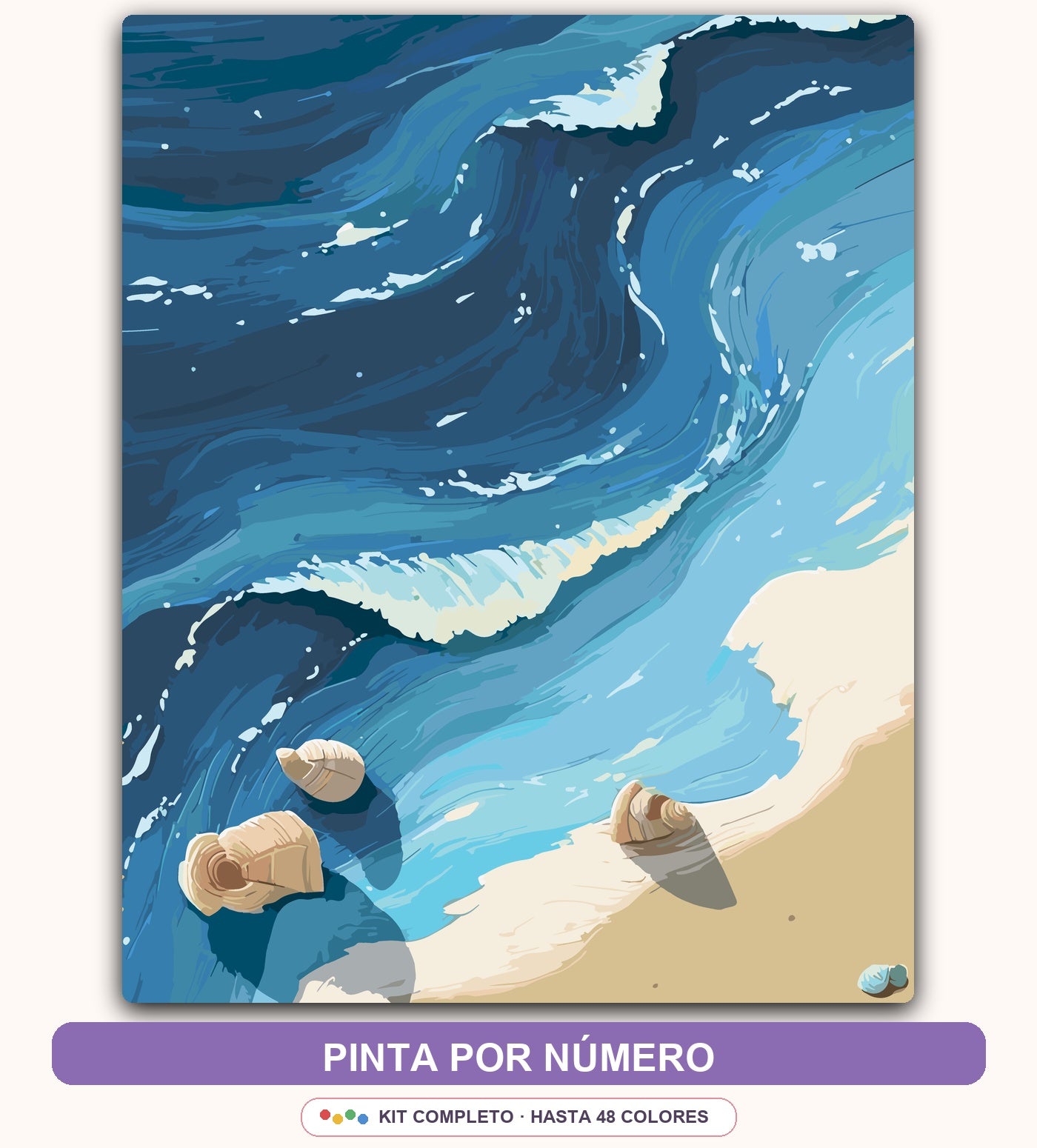 Playa Azul | 40 x 50 cm