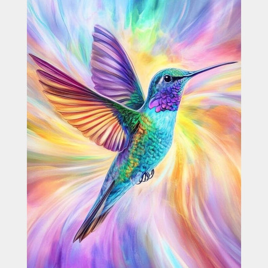Colibri Colorido | 40 x 50 cm