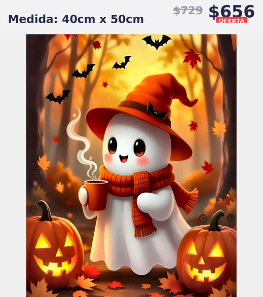 fantasma halloween 40 x 50 | Aparta con $100 / Resta $483