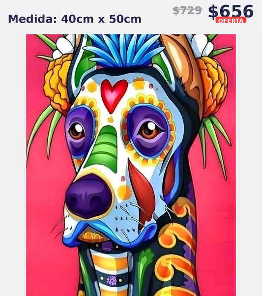 perro alebrije 40 x 50 | Aparta con $100 / Resta $483