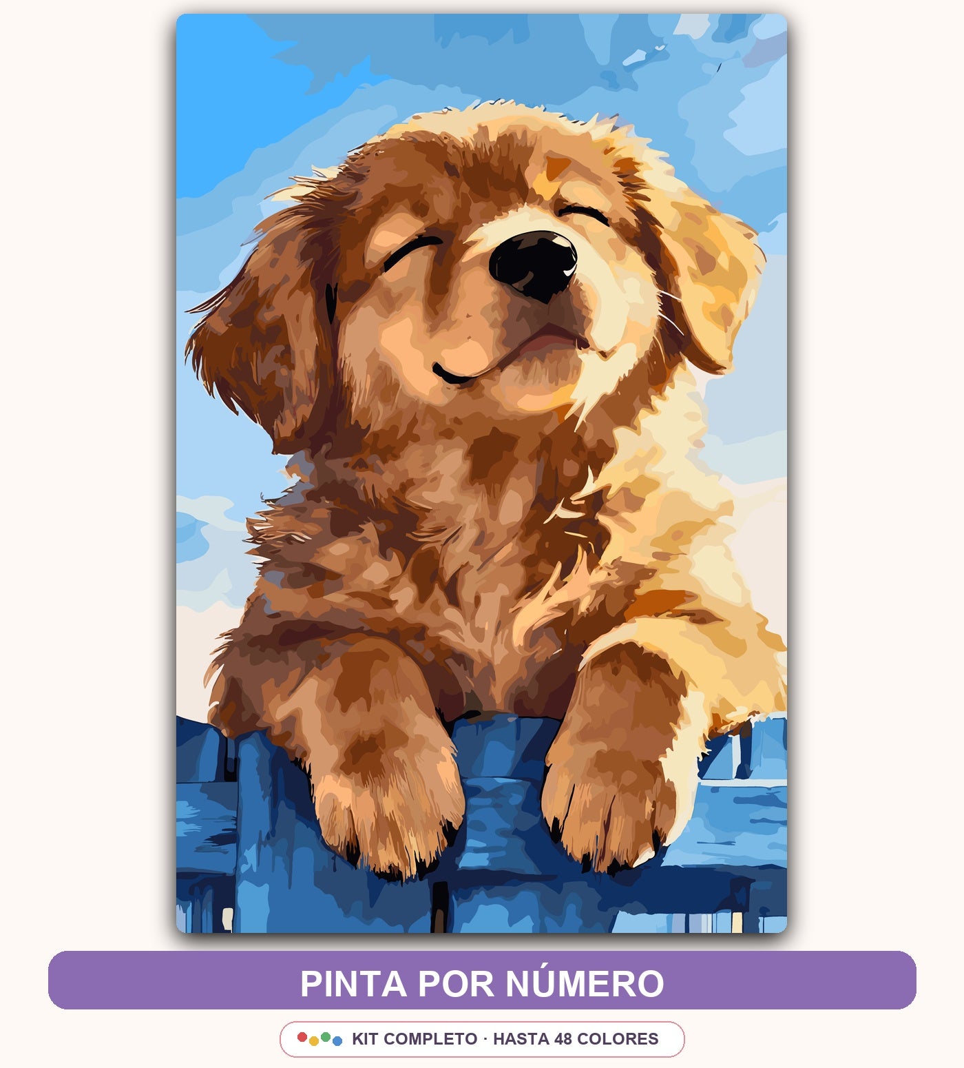 Cachorro Golden | 40 x 60 cm