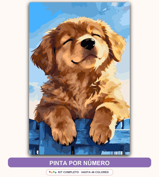 Cachorro Golden | 40 x 60 cm