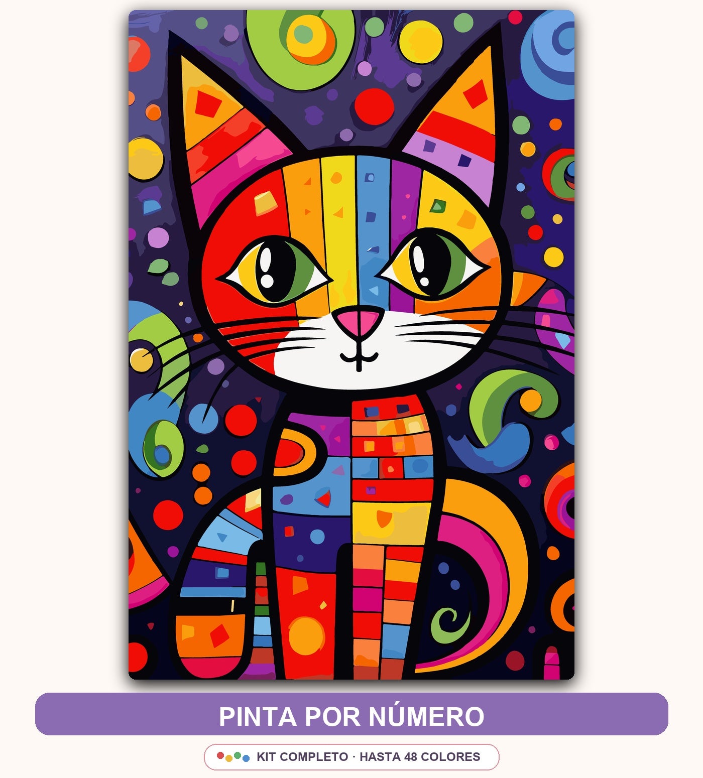 Gato Pop Art | 40 x 60 cm