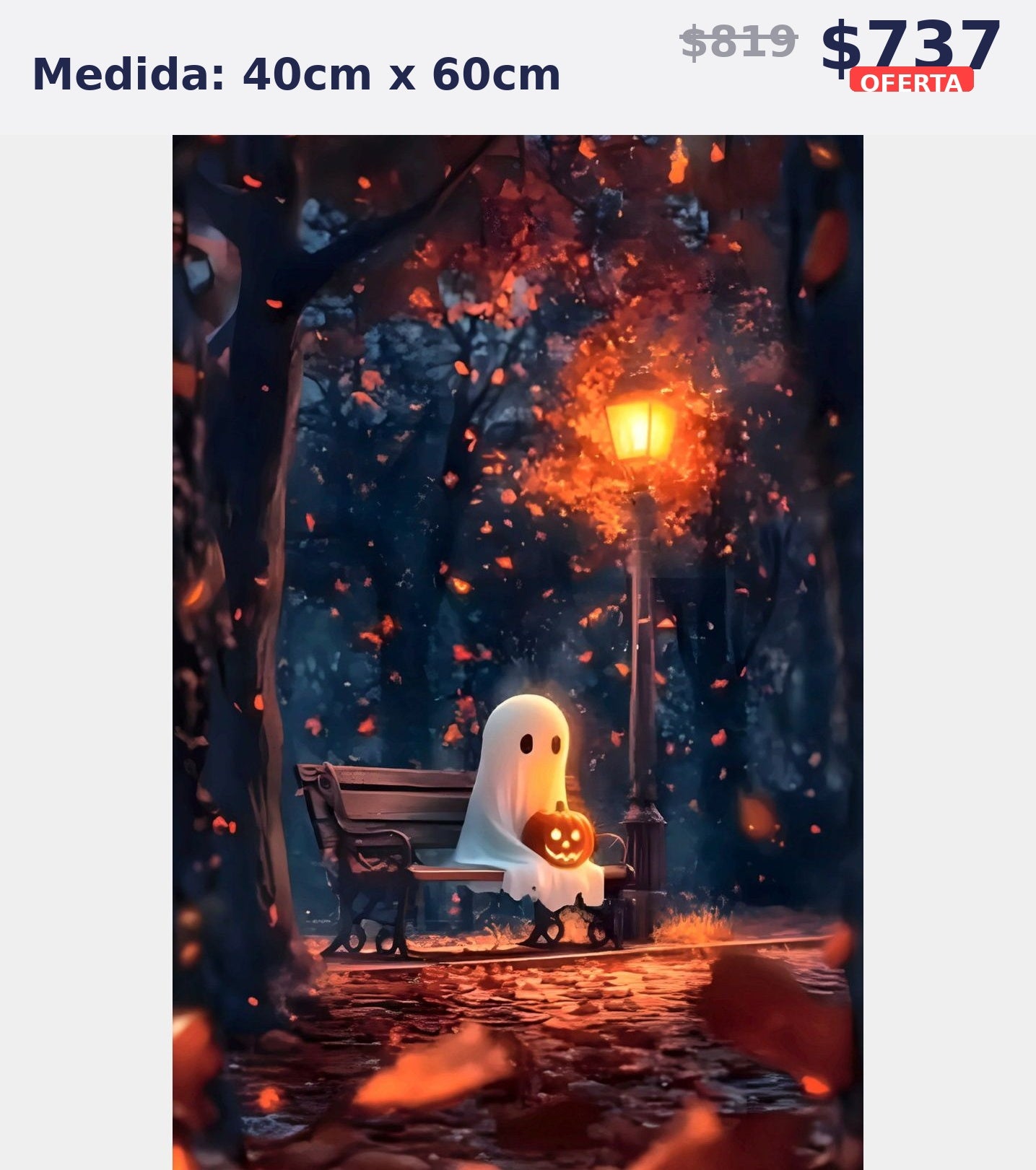fantasma en parque 40 x 60 | Aparta con $100 / Resta $555