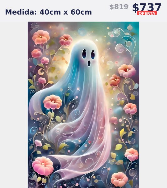 fantasma pastel 40 x 60 | Aparta con $100 / Resta $555