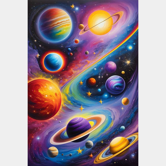 Planetas | 40 x 60 cm