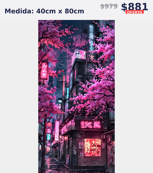 calle japonesa sakura 40 x 80 | Aparta con $100 / Resta $683