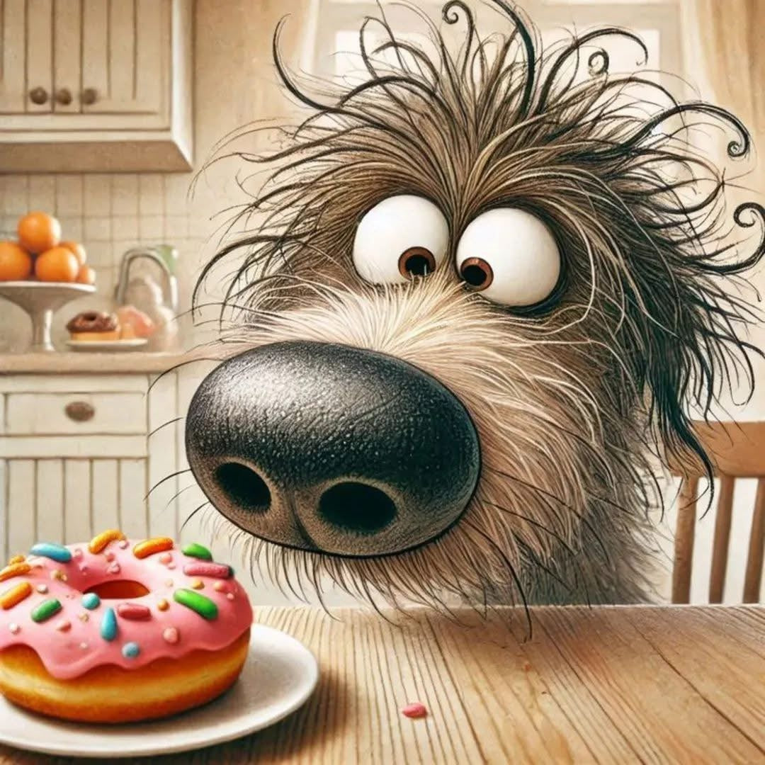 Perrito dona 40 x 40