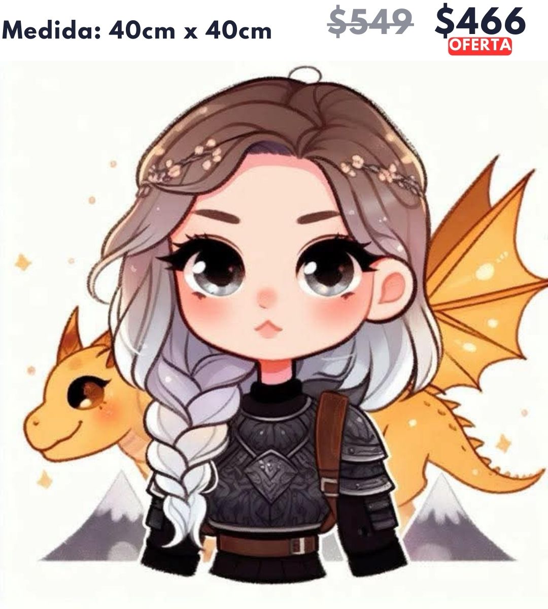 Violet y Andarna 40 x 40 | Aparta con $100 / Resta $367