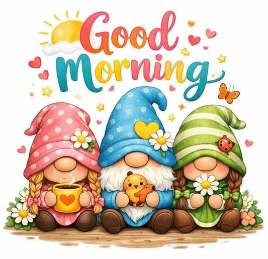 gnomos good morning 40 x 40 | Aparta con $100 / Resta $394