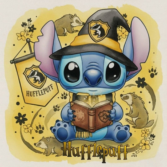 stitch hufflepuff 40 x 40 | Aparta con $100 / Resta $394
