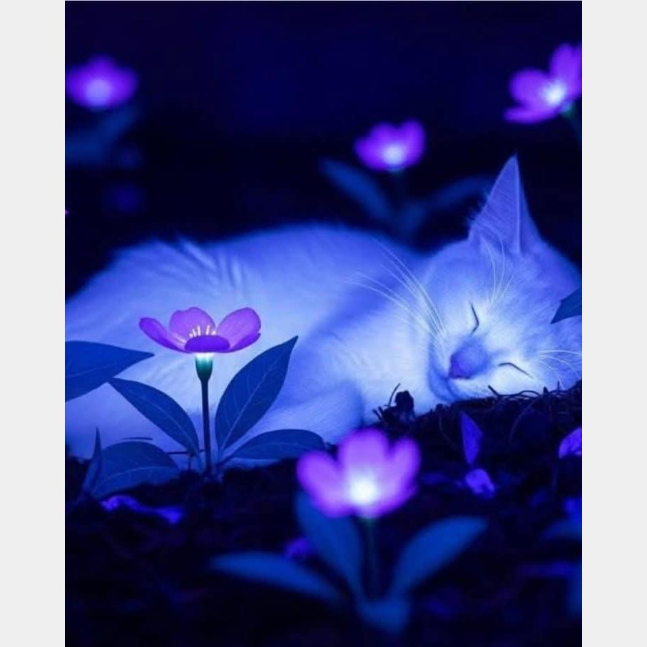 Gatito durmiendo | 40 x 50 cm