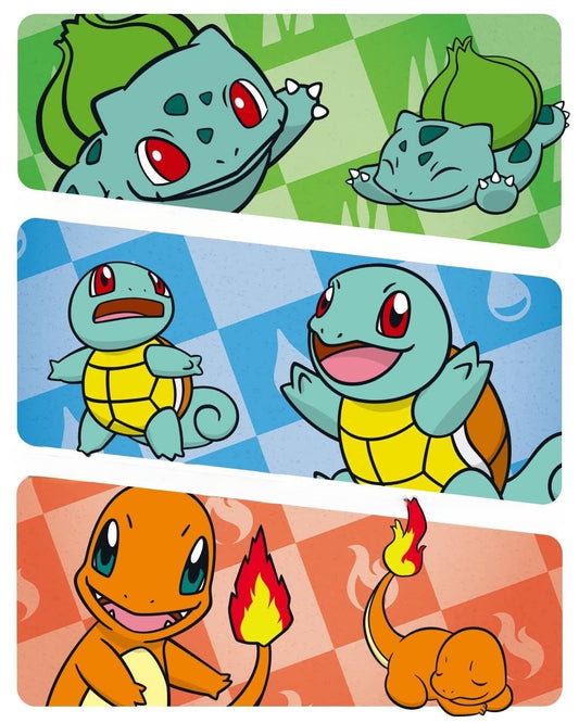 Bulbasaur, Squirtle y Charmander 40 x 50 | Aparta con $100 / Resta $556