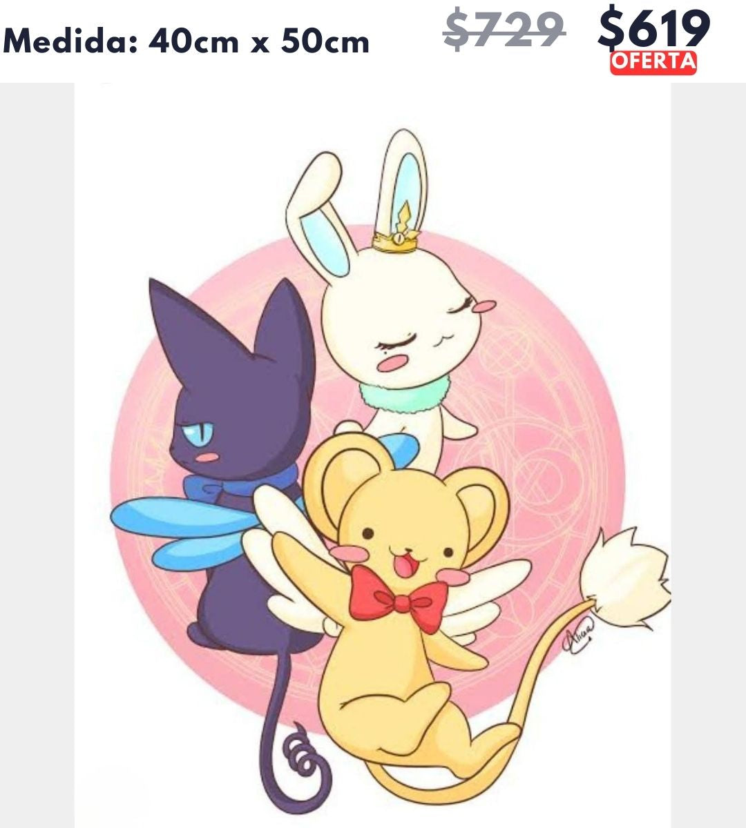 Cardcaptor sakura 40 x 50 | Aparta con $100 / Resta $520
