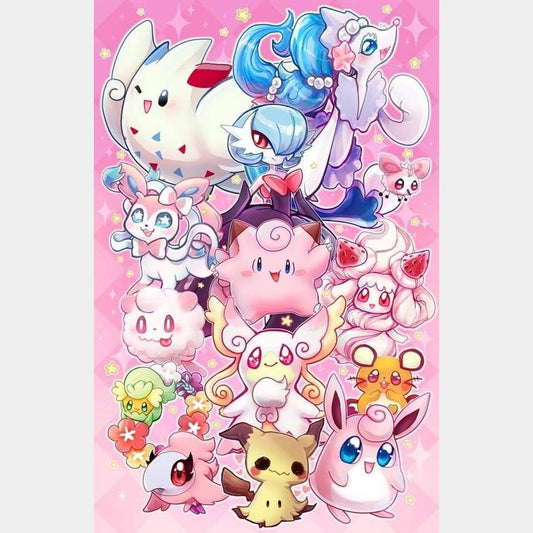 Pokemones 40 x 60cm