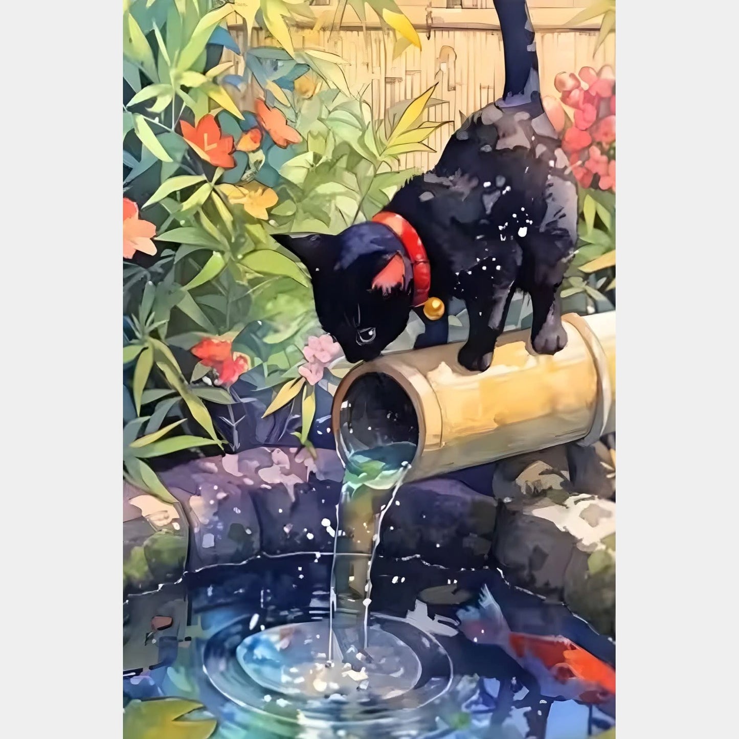 Gatito negro | 40 x 60 cm