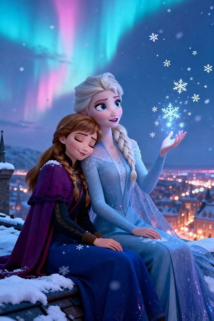 Ana y Elsa 40 x 60 | Aparta con $100 / Resta $637