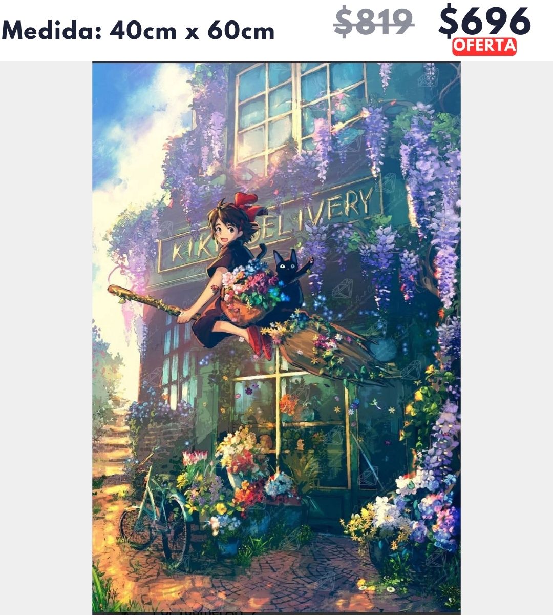 Entrega de flores 40 x 60 | Aparta con $100 / Resta $596