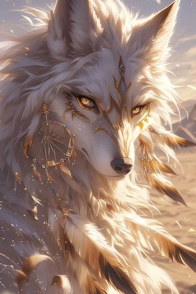 Lobo 40 x 60 | Aparta con $100 / Resta $637